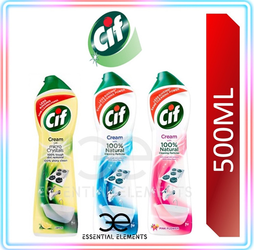 Cif Cream Lemon Surface Cleaner 500ML - Vietnam Wholesale