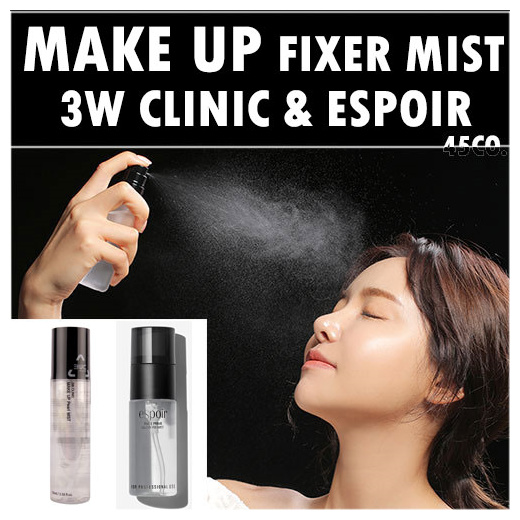 Qoo10 3wclinic Espoir Korean Cosmetics Make Up Fixer Mist Makeup Pearl Mist Cosmetics