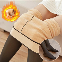 Translucent Wool Pants Sock Winter Stocking Fake Pantyhose Women