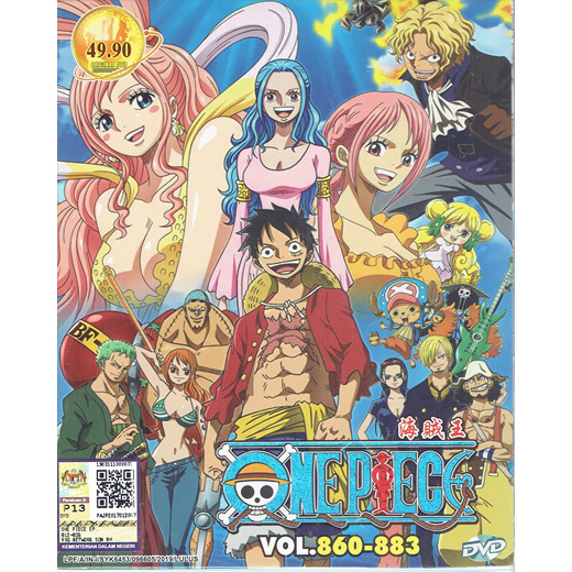 Qoo10 One Piece Box 27 Complete Anime Tv Series Dvd Box Set 860 8 Epi Cd Dvd