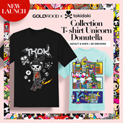 [New Launch] Goldwood tokidoki Collection T- shirt  - Unicorn Donutella | 100% Cotton Material