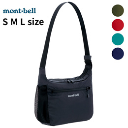 [montbell] 몽벨 포켓터블 라이트 숄더백 S M L 사이즈 / 크로스백 / 등산 / 트레킹 / 주*재가방
