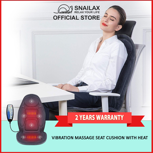 Snailax Shiatsu Neck Back Massager Massage Pillow electric sl-618n-uk