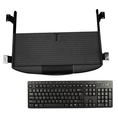 Qoo10 Keyboard Mouse Tray Drawer Underdesk Under Desk Sliding