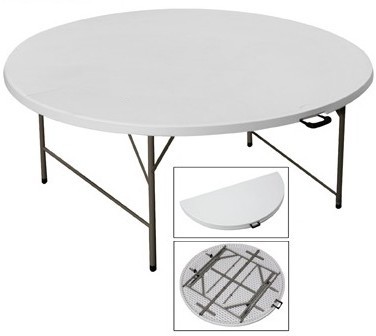 Qoo10 Foldable Table Round, Round Foldable Table Singapore