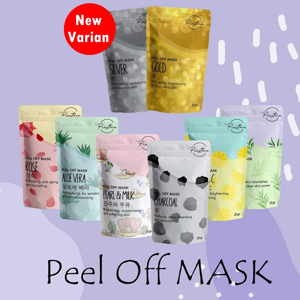 PRASTORE Masker Wajah Organik dan Peel Off Mask Deals for only Rp45.000 instead of Rp57.692