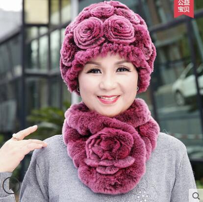 ladies hat scarf