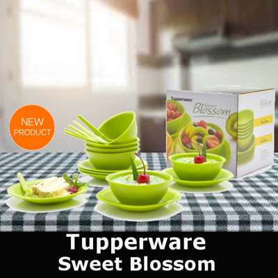 Qoo10 Tupperware Mangkuk Sweet Blossom Peralatan Dapur