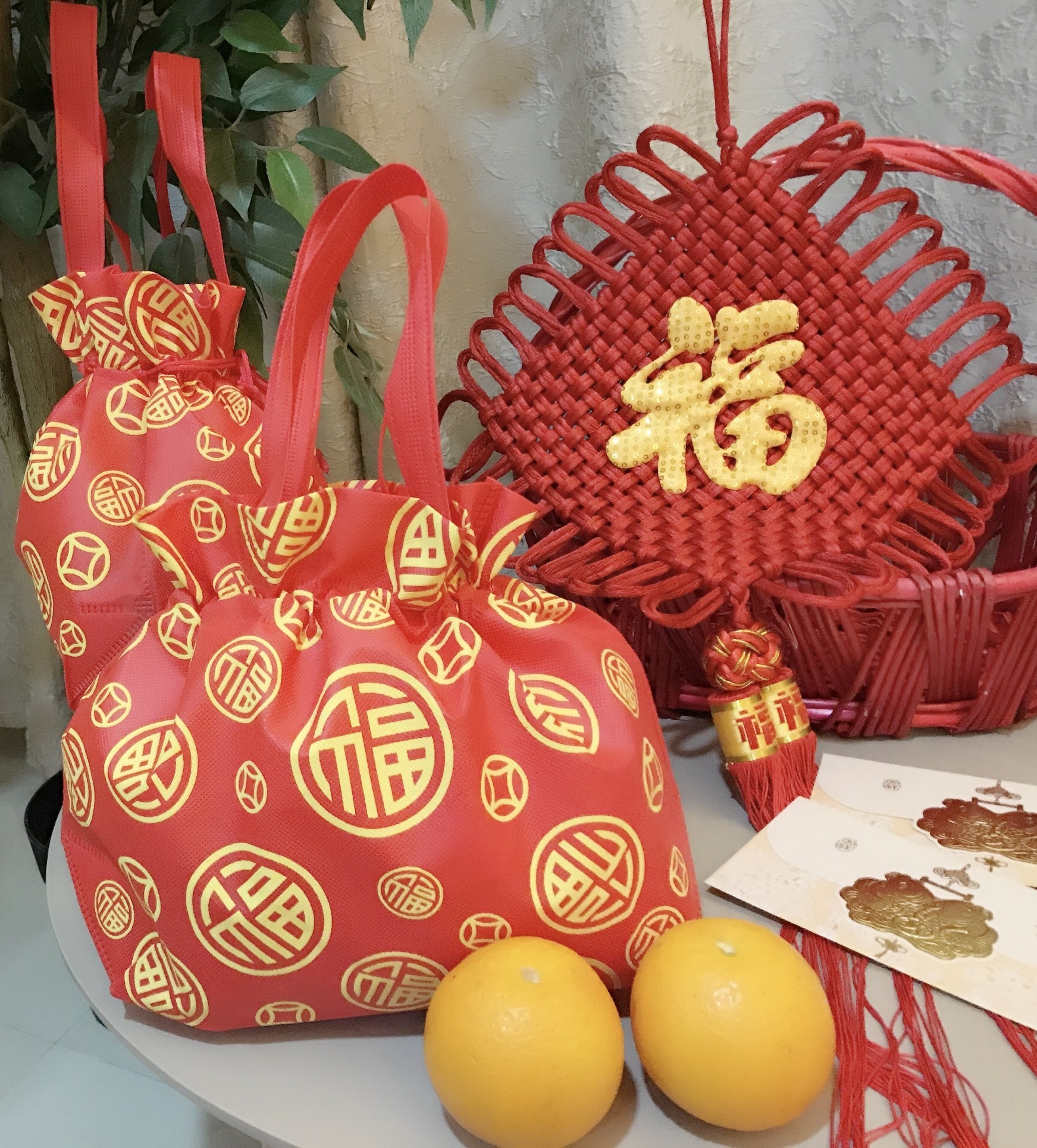 Qoo10 - CNY / Chinese New Year Gift Wrapping / Goodies Bag / Carrier ...