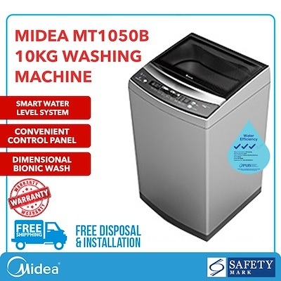 washing machine midea 10kg