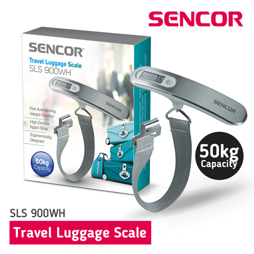Digital Travel Luggage Scale, SLS 900WH