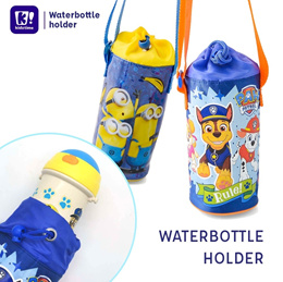 JJYY 1PC Kids Cartoon Water Bottle with Straw and Handle Baby Feeding Cups  with Straws Leakproof Water Bottles Outdoor Portable Children's Cups