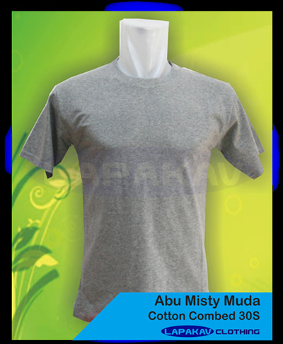  Kaos Oblong Abu  Misty Desain Kaos  Menarik