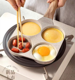Japanese Style Small Frying Pan Yuzi Non Stick Pan Maifan Stone