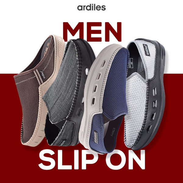 [Ardiles] ?GREAT DEALS - Slip On Men Shoes / Sepatu / Sepatu Pria / Slip On Pria