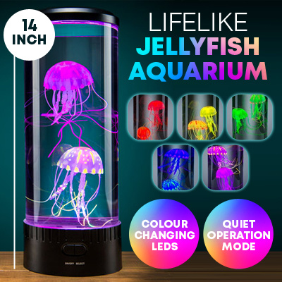 Qoo10 Lifelike Jellyfish Desktop Aquarium Replicas Of Living
