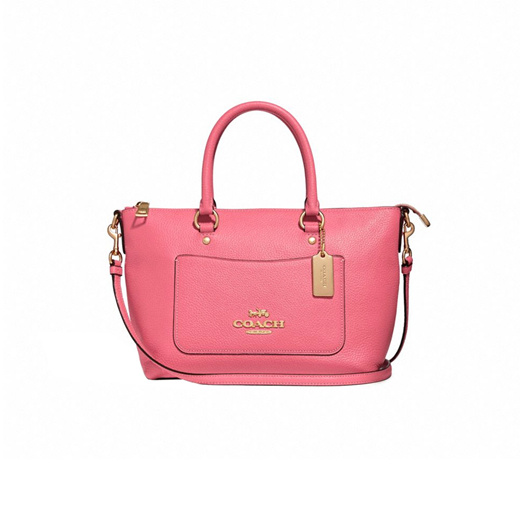 coach emma satchel pink