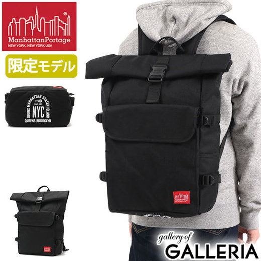 [US$154.20][Manhattan portage][Genuine Japan] Manhattan Portage Silvercup  Backpack NYC Print 2021 Limited MP1236 NYC21FW