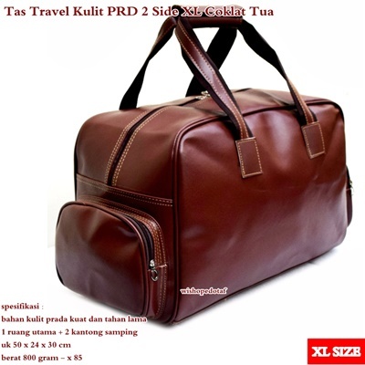 Tas Travel Besar Kulit PRD 2 Side XL