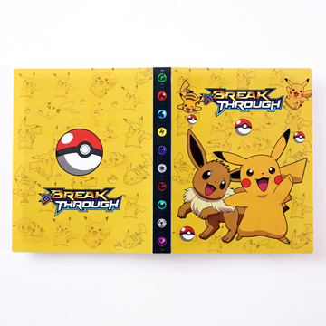 Grande Pokemon Photo Album Loaded List Book Big Holder 9 Pocket 432pcs  Large Letters Folder Game Display Collection Card Map Toy