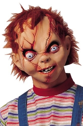 チャイルドプレイ チャッキー Chucky Mask コスチューム ハロウィン コスプレ 衣装 仮装 面白い マスク キャラクター 学園祭 文化