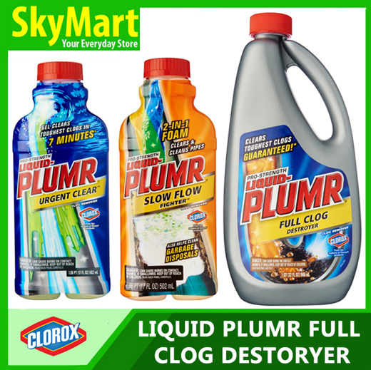 liquid plumr clog destroyer plus urgent clear