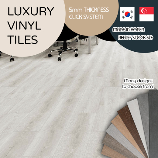 Korea Luxury Vinyl Tiles, What Goes Under Vinyl Flooring On Concrete