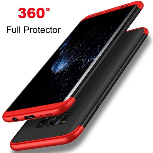 Qoo10 - Creative 360 Degree Protection 3 In 1 Phone Case Hard PC Back ...