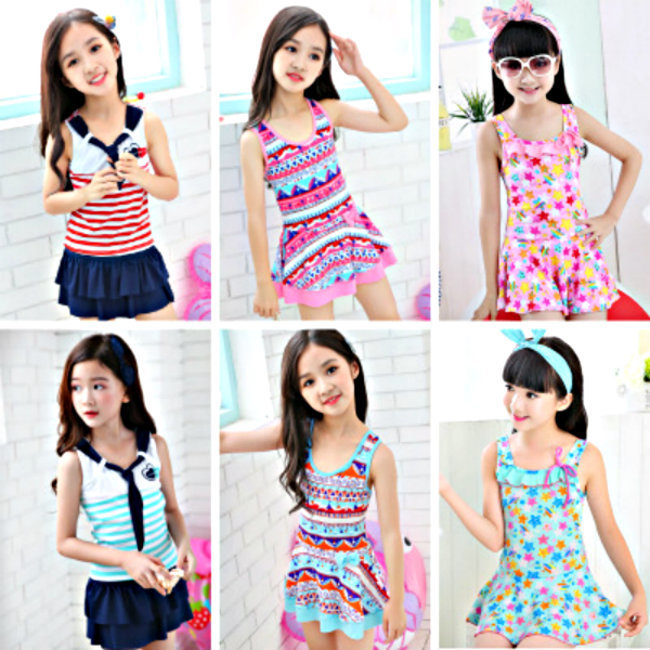 Qoo10 - Girls Swimwear : Kids Fashion