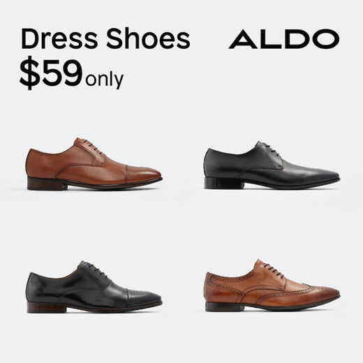 Qoo10 - Aldo Dress Shoes at $59 [Qoo10 