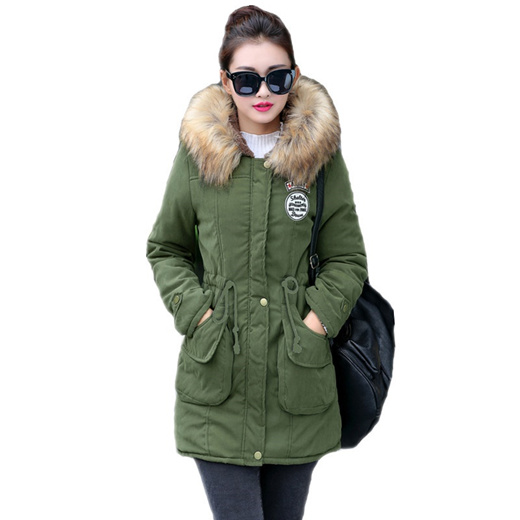 long fur parka