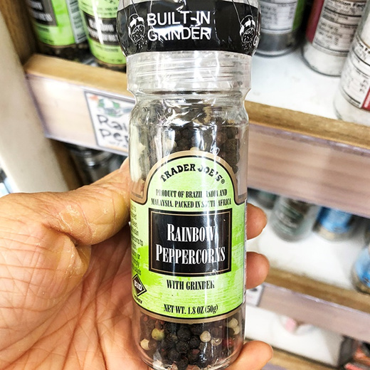 Trader Joe's Black Pepper Peppercorns (w/ Grinder)