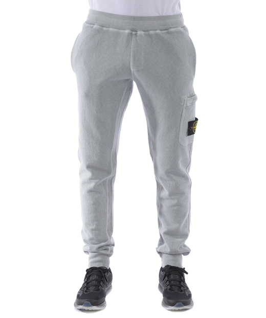 stone island white joggers