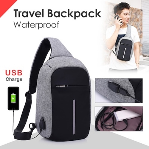 anti theft travel sling bag