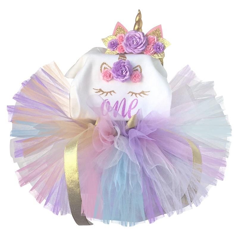 unicorn dress for baby girl