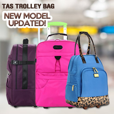 Qoo10 - Trolley Bag XD869 : Tas & Dompet