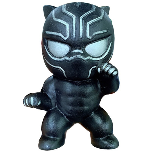 black panther squishy toy