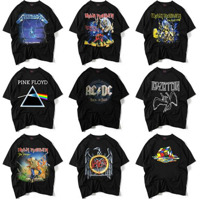 rock group t shirts