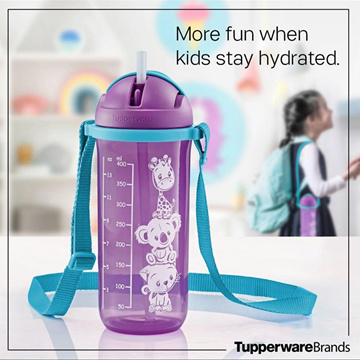 BT21 RJ Line Friends 3DLid Water Bottle 500ml Kids Hiking Camping