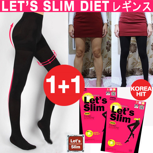 Qoo10 - ☆Korea Hit Item☆Lets Slim Diet1+1☆compression tights