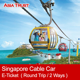 Singapore Cable Car Sky Network  - Round Trip / 2Ways / Eticket / Sentosa 圣淘沙缆车 往返