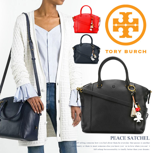 Qoo10 - Tory Burch TORYBURCH PEACE SATCHEL 34300 Piece Satchel Ladies Bag  2way... : Bag/Wallets
