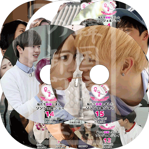 Qoo10 Free Shipping Sung Jae Joy We Got Married 15 Sheets Set All St Cd Dvd