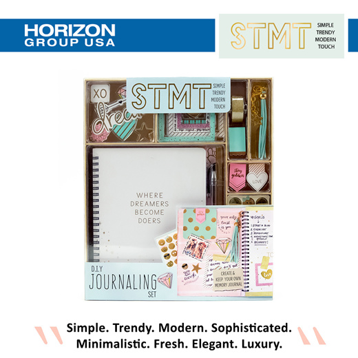New STMT DIY Journaling Set by Horizon Group Create Keep Your Own