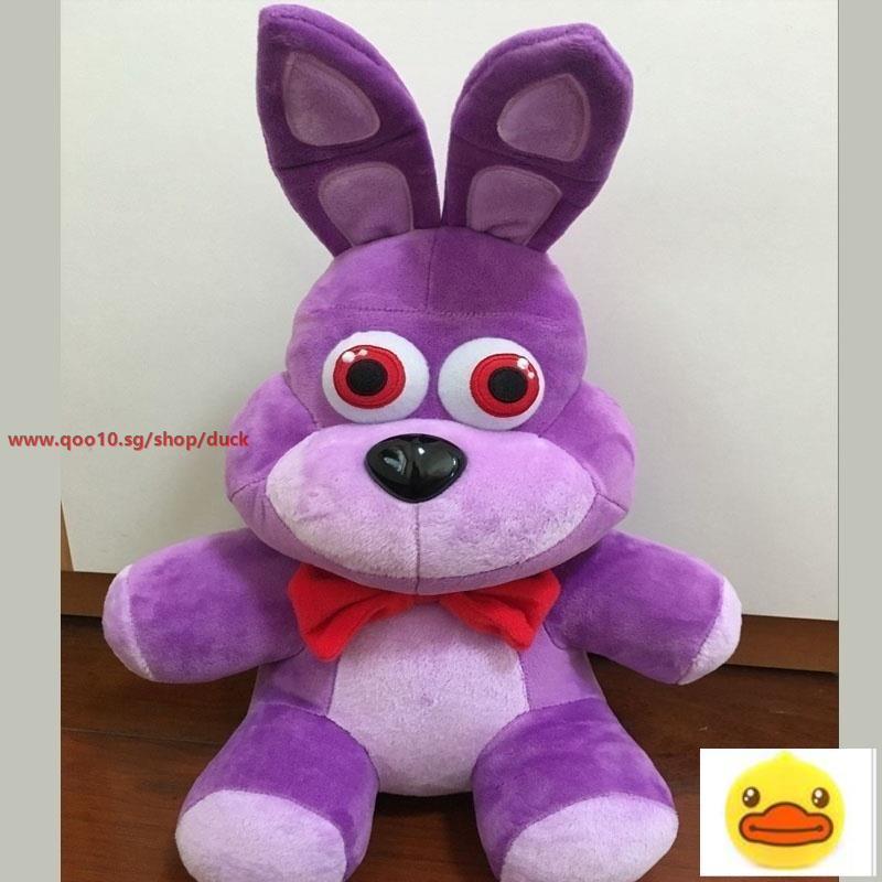 purple wolf plush