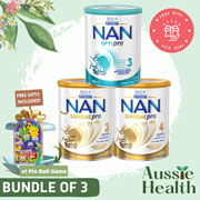 [Bundle of 3] Nestle Nan Optipro / HA Formula Stage 3 / 4 | Nan 3 / Supreme 3 / Supreme 4