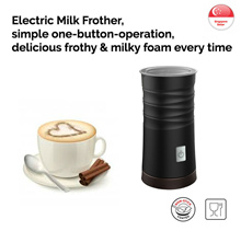 Stainless Steel Frothers Milk Frother Expresso Double-Layer Blowing Agent Foamer for Coffee Silver Milk Foamer Milk Milk Warmer Automatic Milk Frothers 