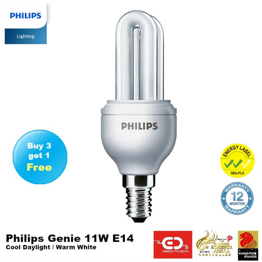 philips genie 11w cool daylight