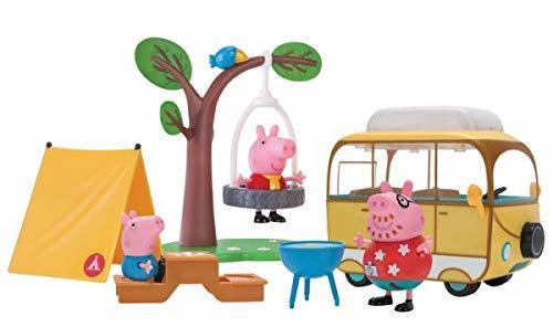 peppa pig camping trip playset