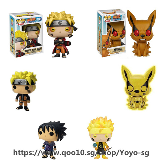 Qoo10 Funko Pop Action Naruto Sage Mode Six Path Sasuke Movie Figure Anime Toys